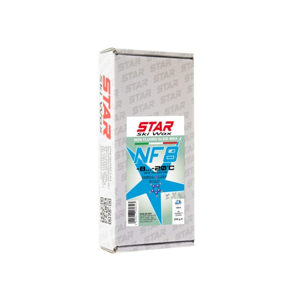 StarSkiWax Cera-Flon NF8, vosek brez fluora, 250 g.