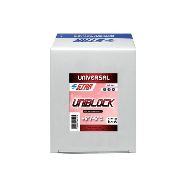 Star Ski Wax Uniblock plus, univerzalni vosek.