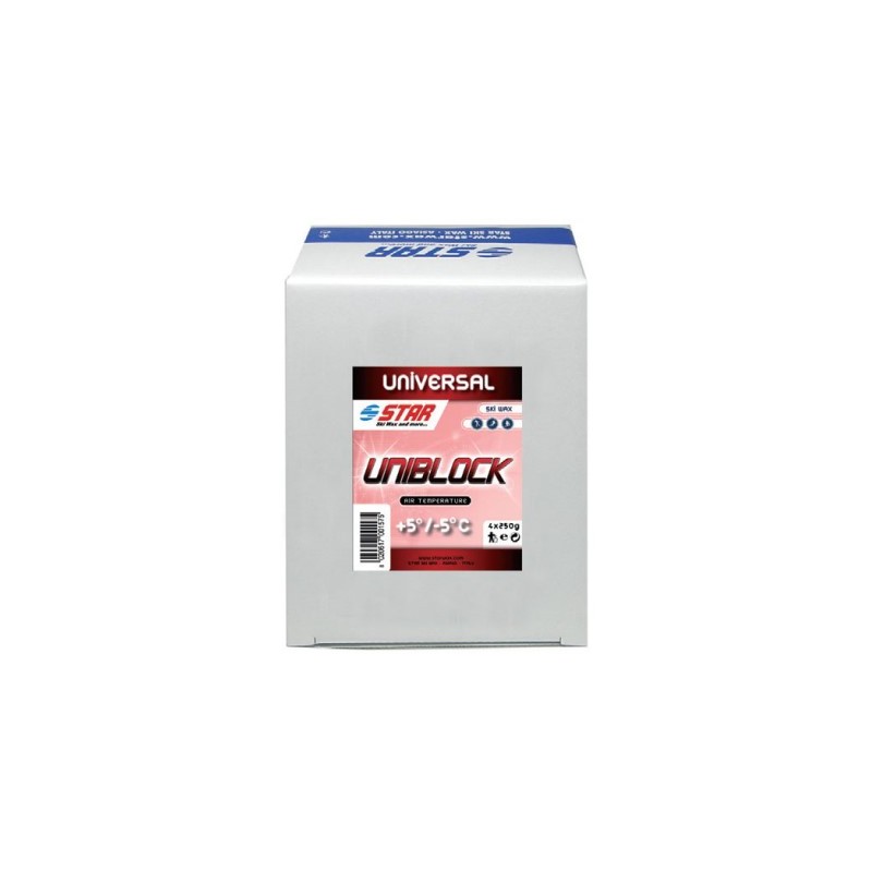 Star Ski Wax Uniblock plus, univerzalni vosek.