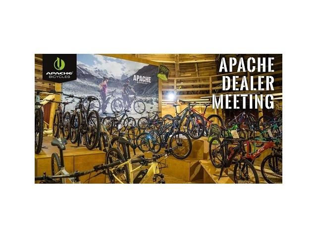 Poročilo s predstavitve nove serije koles Apache za leto 2019.