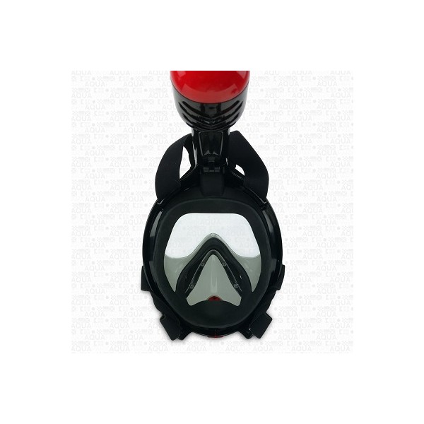 Aquaparx obrazna maska za potapljanje, notranji del maske vam omogoča 180-stopinjski pogled v visoki ločjivosti za raziskovanje podvodnega sveta.