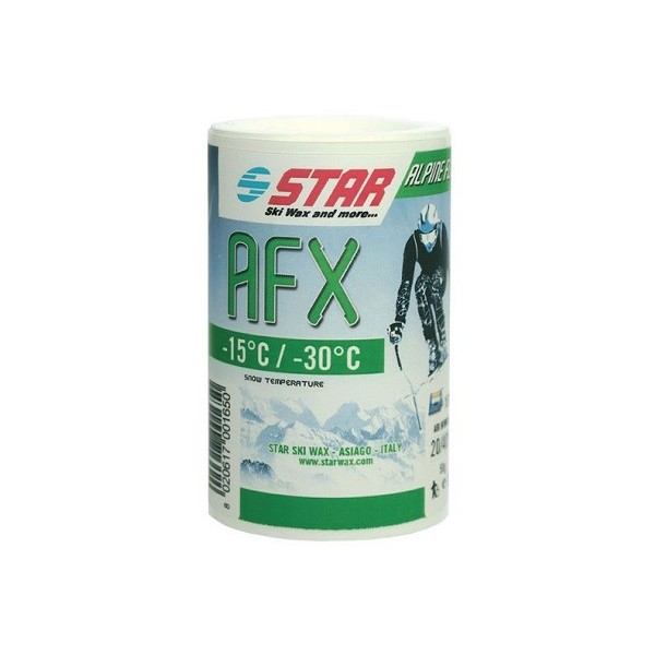 Star Ski Wax Alpine AFX, posebni prašek za hitrostno smučanje, 50 g.