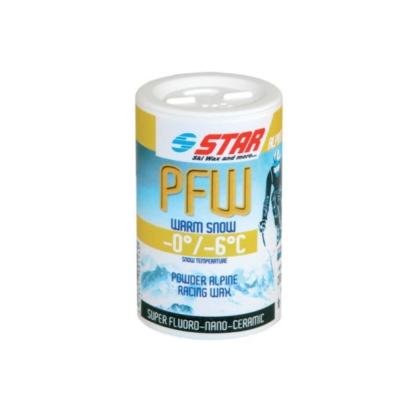 Star Ski Wax Alpine Flash PFW, tekmovalni prašek, 50 g.