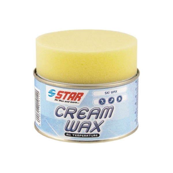 Star Ski Wax Fluor Cream, univerzalni fluorirani kremni vosek, 250 ml.