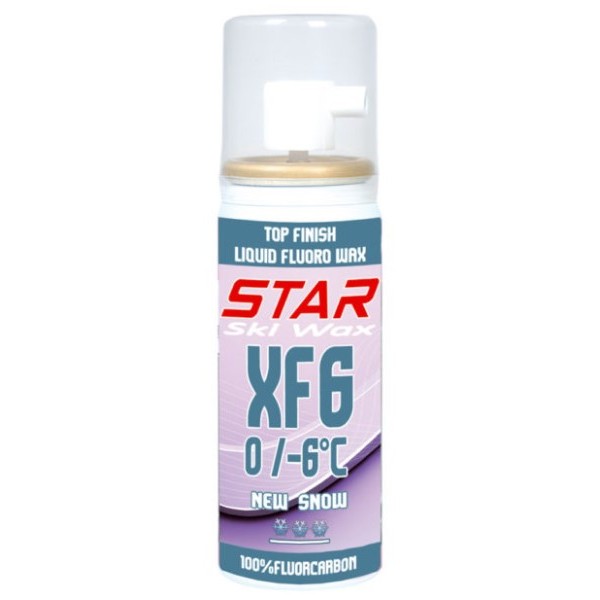 Star Ski Wax Fluor XF6, tekoči vosek v pršilu.