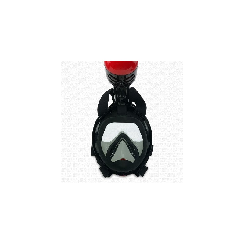 Aquaparx obrazna maska za potapljanje, notranji del maske vam omogoča 180-stopinjski pogled v visoki ločjivosti za raziskovanje podvodnega sveta.