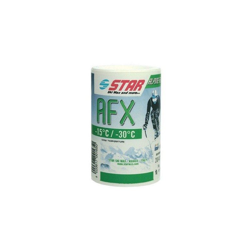 Star Ski Wax Alpine AFX, posebni prašek za hitrostno smučanje, 50 g.