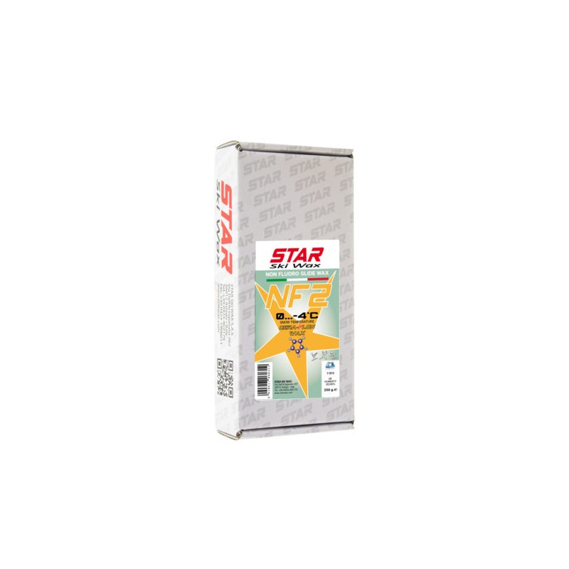 StarSkiWax Cera-Flon NF2, vosek brez fluora, 250 g.