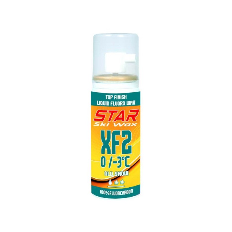 Star Ski Wax Fluor XF2, tekoči vosek v pršilu.